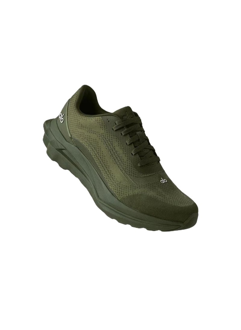 Alo Yoga Alo Runner Sports Shoes Dark Green - Image 3